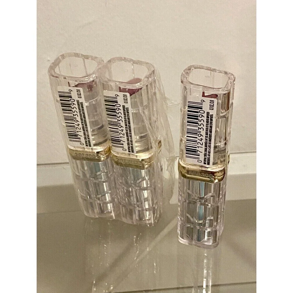 (3) L'Oreal Paris Colour Riche Shine Lipstick, Glassy Garnet # 926 NEW Lim Ed